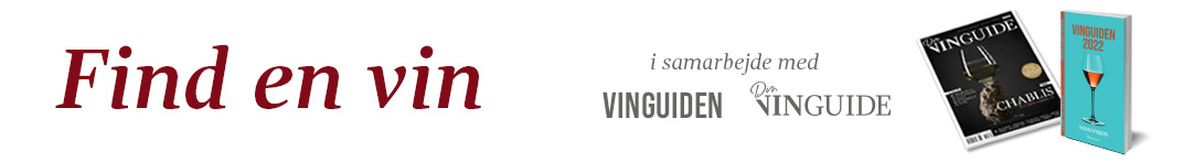 Find en vin i samarbejde med Vinguiden og DinVinGuide